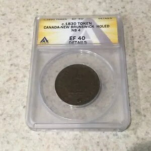 1830�N�� �g�[�N���J�i�_-�j���[�u�����Y�E�B�b�N ������NB 4 ANACS EF 40 �ڍ�