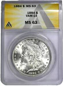 1884 ANACS MS 63 VAM-14A t@[ fCgAGNXg zJ[ [K _[