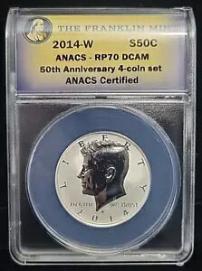 2014 W Kennedy ���o�[�X �v���[�t �n�[�t�_���[ ANACS RP70 | 50���N�L�O����