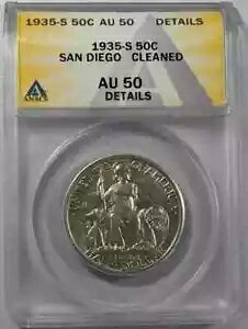 1935 N JtHjA pVtBbN C^[iVi GLX| (TfBGS) ANACS AU-50 N[jOς