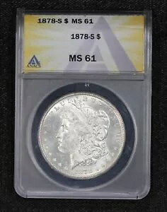1878-S �����K�� �h�� ANACS MS-61 2Q9S