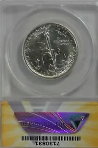 1936 .50 ANACS MS 62 CLEVELAND �N���V�b�N �V���o�[ �L�O�R�C��
