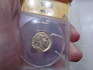 1938-D �o�b�t�@���[ �j�b�P�� 5C 5 �Z���g ������ ANACS MS65 �S�[�W���X �R�C��