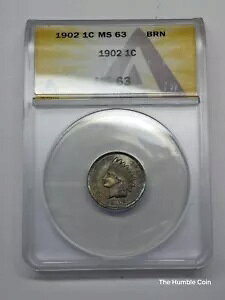 1902 CfBAwbhZg PQ g[jO (ANACS MS63BN) 03OS