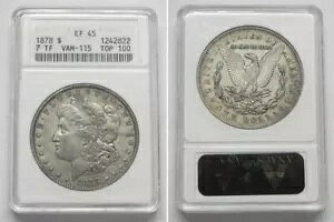 1878 �����K�� �_���[�A7TF VAM-115 �g���v�� �u���b�T�� �g�b�v 100�A�� ANACS EF45 #2822