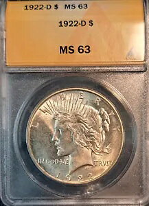 1922-D s[X_[ MS-63 (炭 VAM-1W ̎ R-6 ̃_Cu[NgŌĂ)