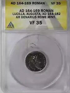 ANACS VF35 V AR fiEX [} 164-169 AD o[Xق XF