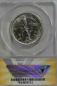 1936 .50 ANACS MS 63 CLEVELAND �N���V�b�N �V���o�[ �L�O�R�C��