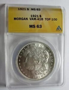 1921 P BU [K h VAM 41B gbv 100 ANACS MS63