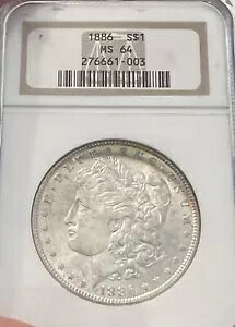 1886 [K Vo[ _[ NGC MS 64 JtȎӕ̒F