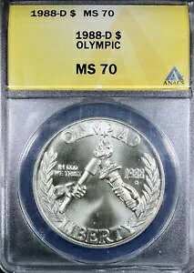 1988 -D IsbNLOh - ANACS MS-70 - ~g Xe[g 70
