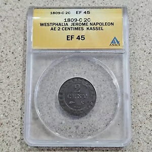 1809 C 2 �T���^�C�� �h�C�c���B 2C �R�C�� �E�F�X�g�t�@���A���� ANACS �O���[�h EF 45