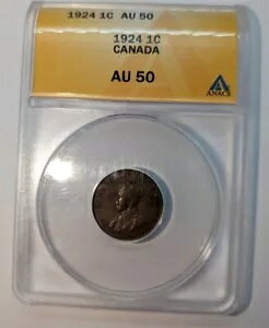 1924 - ANACS - AU50 - Ji_ 1 Zg yj[ - EbfB