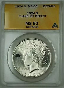 1924 Na 1 h ANACS MS-60 ڍ׃vVF (ǍD)