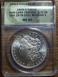 _ J[ 1909-O g[N $1 O/S 1878-1921 [K $1 - MS69 ANACS