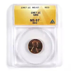 1967 SMS J[LOZg MS 67 RD ANACS yj[ RC SKU:CPC2226