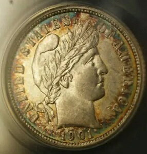 1901-O o[o[ _C 10c ANACS AU-58 fBe[ N[jOς (^[Qbg g[jO)(RS)