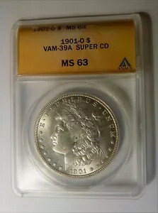 1901-O [K _[ VAM-39A SUPER CD MS63 _ugbv o[X NbV Iu I & us