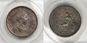 �C���O�����h 1806 ���� 1 �y�j�[ �W���[�W 3 �� �h���[�v��܎҃o�X�g ANACS MS 64 BRN