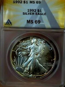 AJ Vo[ C[O 1992 ANACS MS 69++++ X^[ C{[ E RC A t