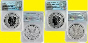 2022 ���[�K�� D CC �V���o�[ �_���[ 2 �R�C�� Anacs RV PF 70 �t�@�[�X�g �X�g���C�N