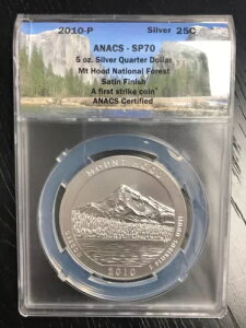 2010-P Vo[ 25c }Eg t[h iVi tHXg 5 IX ANACS SP 70 t@[Xg XgCN