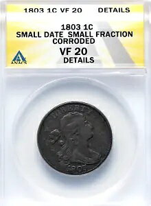 1803 �h���[�v �o�X�g ���[�W �Z���g 1c �X���[�� �f�C�g �X���[�� �t���N�V���� - ANACS VF20 �ڍ�