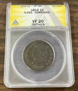 1812 �N���V�b�N �w�b�h ���[�W �Z���g 1?�AS-290�AANACS VF20 �f�B�e�[���A���H����