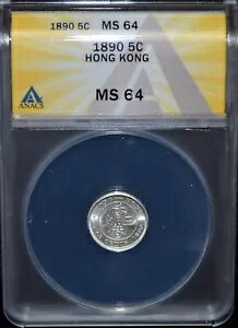 1890 ` 5C ANACS ؖ MS 64 #J756