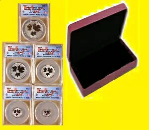 2016 �J�i�_ �V���o�[ ���[�v�� ���[�t �M���g 5 �R�C�� �Z�b�g ANACS RP 70 DCAM �~���g �{�b�N�X