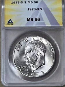 1973-D �A�C�N �h�� ANACS �O���[�h MS66!��̑ł��ǂ���̂Ȃ����_���R�C��!!!