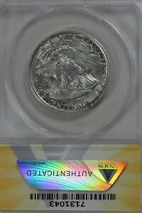 1921 .50 ANACS MS 63 Ao} NVbN Vo[ LORC