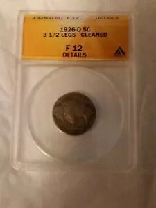 1926-D obt@[ jbP FS-901 ANACS F 12 ڍ ? ς݁AC菝̂Xu