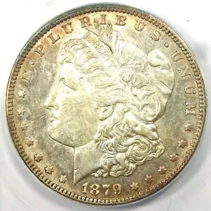 1879-S 1878 [K Vo[ _[ 1 hd݂̗ - ANACS AU55 - i!