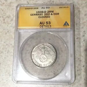 A ~ DDO & DDR: 1939 D hCc 2 CqX }[N - ANACS AU53 ڍ