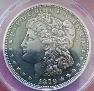 1879 S ���[�K�� �_���[ Rev. Of 1878 Top 100 ANACS AU 50 ��ԁB