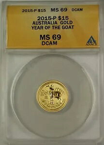 2015-P I[XgA 15 h MN  ANACS MS-69 DCAM fB[v JI