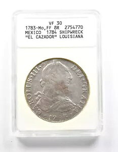 1783 Mo ���L�V�R 8 Reales �G�� �J�U�h����j�D VF30 ANACS *1228