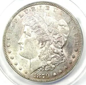 1879-S 1878 [K Vo[ _[ 1 hd݂̗ - ANACS AU55 - i!