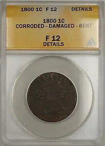 1800 ���[�W �Z���g 1c �R�C�� ANACS F12 �ڍ� ���H - ���� - �Ȃ���