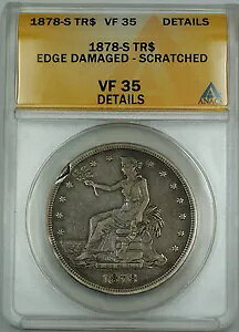 1878-S fՋh $1 ANACS VF-35 ڍ׃GbW_[W - 