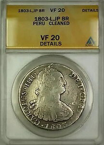 1803-L JP y[ 8R AX Vo[ RC ANACS VF-20 ڍ׃N[jOς