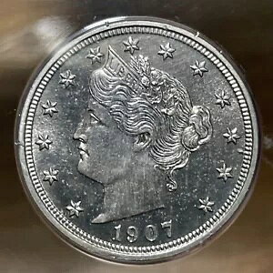 1907 PR63 プルーフ リバティ V ニッケルトーン PCGS A201