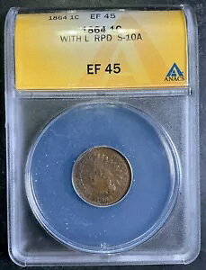 ANACS XF45 1864-L �C���f�B�A�� �w�b�h �Z���g RPD �ăp���`�� �� 10a �~���g �G���[ A7