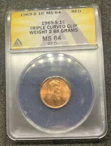 1969-S 1C J[ Zg G[ gv J[u Nbv d 2.88 O MS 64 bh