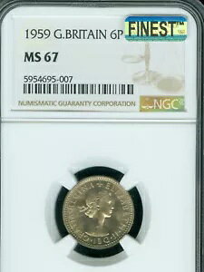 1959 CMX VbNXyX 6P NGC MS67 MAC ō & X|bgX |bv 2 *