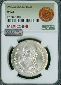 1964 Mo LVR Vo[ X y\ NGC MS67 PQ 2ND ōO[h MAC X|bgX *