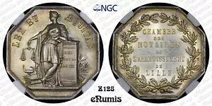 �t�����X�A���p�`�V���o�[ �W�F�g�� 1849�A�V�����u�� �m�e�[���A���[���A�g�b�v �|�b�v�ANGC MS 64