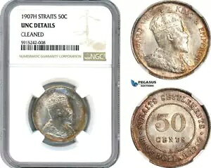 AI007ACWAGh[h 7 A50 Zg 1907 HAq[g ~g NGC UNC Det