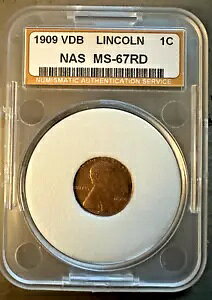 1909 VDB �����J�[�� �Z���g MS-67 NAS (���b�h)